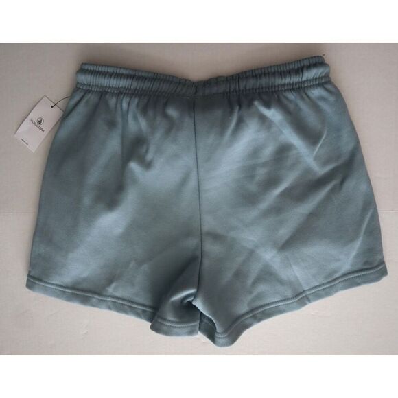 Volcom B0902402 Women's Sz S Blue Just Chill Mid-Rise Fleece Shorts - Picture 2 of 10